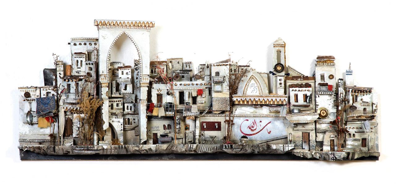 Unsettled Nostalgia, a work by Syrian artist Mohamad Hafez, as displayed on his website, http://www.mohamadhafez.com/