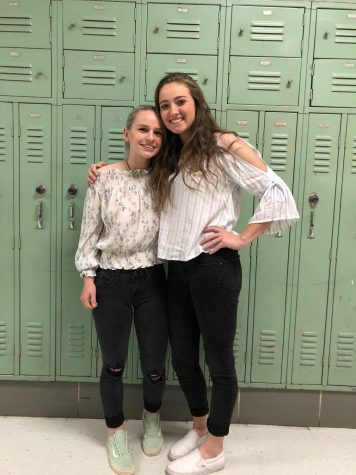 Captains Shea McNamara(to the left) and Alex Cooke (right)