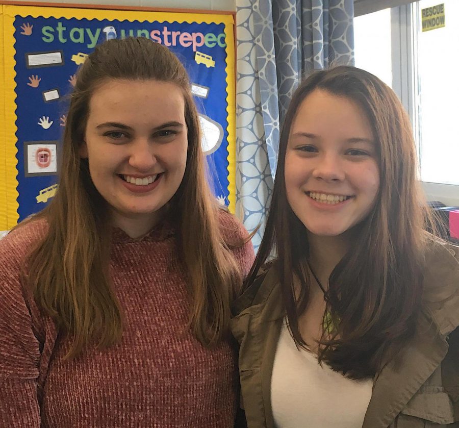 HOSA president Lauren Ifkovits, senior, and vice president Judith De Oliveira, sophomore, are campaigning to raise the legal nicotine purchasing age to 21 in Connecticut.