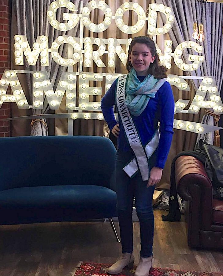 Sophomore Kaitlyn Klampert won the title International United Miss Connecticut Junior Teen. She will go on to compete for the title International United Miss Junior Teen in Galloway, N.J. July 14 -20.