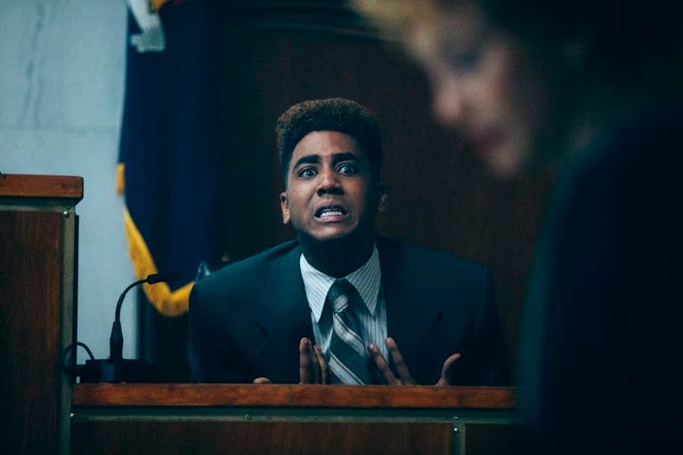 Jharrel Jerome as young Korey Wise.