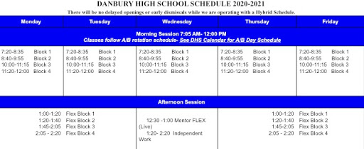 schedule