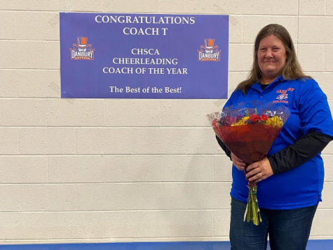 Coach Tatarzycki wins CHSCA State Cheerleading Coach of the Year!