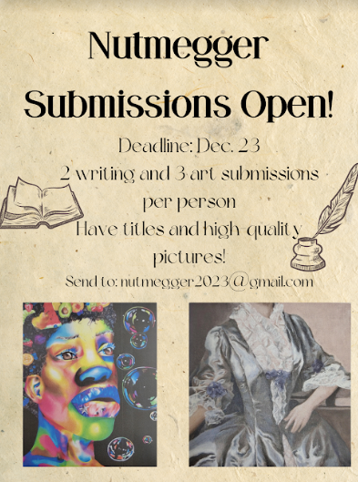 Calling All Artists: The Nutmegger is open for submissions!