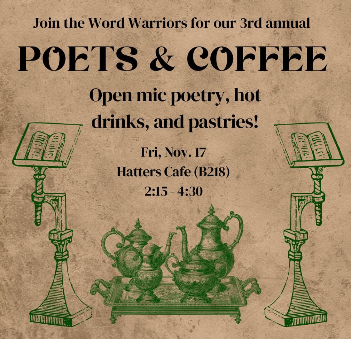 Word Warriors Put on 2023 Poets and Coffee Event