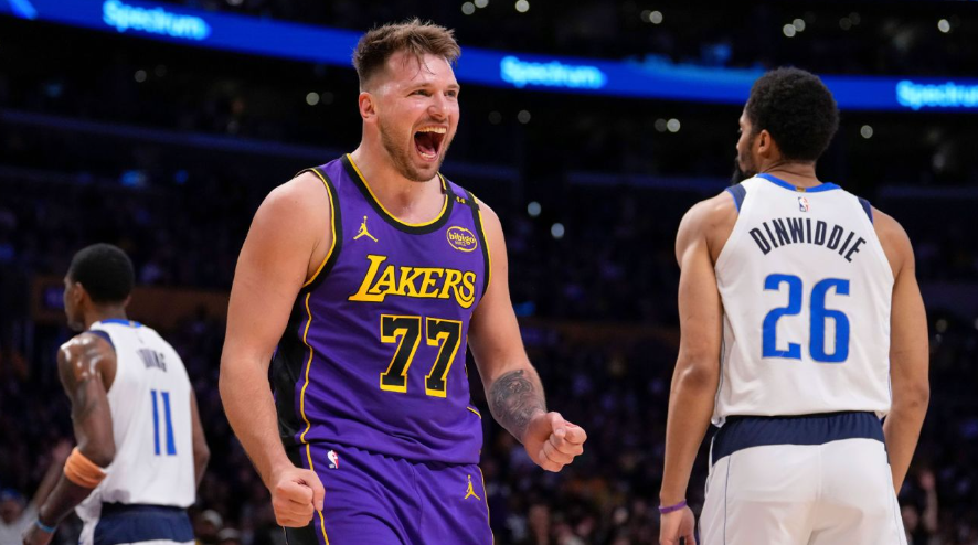 Luka Dončić leads Lakers to win over former Mavericks team weeks after blockbuster trade