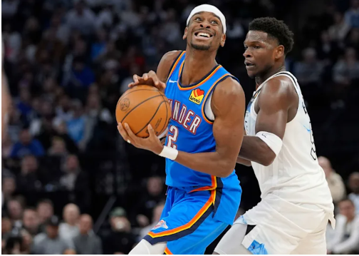 Game 4 OKC VS TIMBERWOLVES
