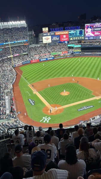 Photo from game 1 of the AL Wild Card