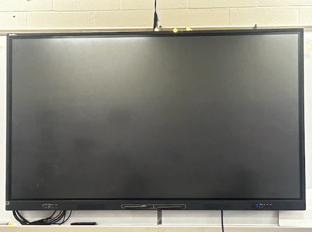 This is the new SMART boards DHS decided to put into the classrooms.